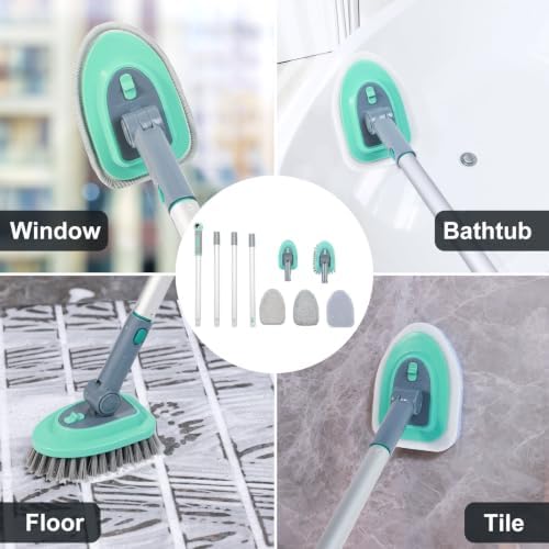 3 in 1 Tile Tub Shower Scrubber, Cleaning Brush - Image 4
