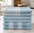 Cloud Scape Linen Premium Kitchen Towels Set of 6, Quick Dry by CloudScapeLinen