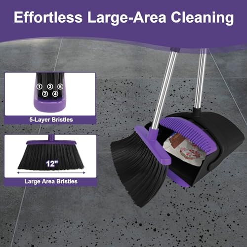 Broom and Dustpan Combo Set - Image 6