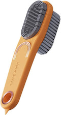 Double-Sided Shoe Brush, Long Handle by RPS-IND