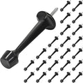 HOMOTEK 24Pack Heavy Duty Solid Rigid Door Stop by HOMOTEK
