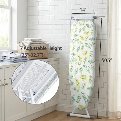 SheeChung Ironing Board 13"x43", Full Size Iron Board - Image 2