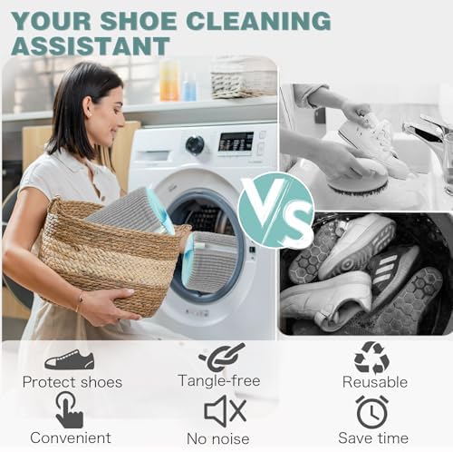Shoe Washing Machine Bag, Laundry Shoe Bag - Image 5