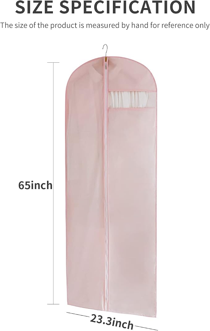 MARMINS Pink Dress Bags for Gowns Long - Image 5