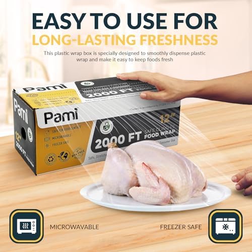 PAMI Plastic Food Wrap 12 in x 2000 ft - Image 3