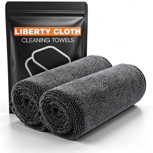 Cleaning Towels, Suitable for Home Kitchens, and Car Detailing, 2 Pack by Unknown