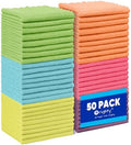 Orighty Microfiber Cleaning Cloth Bulk, 50 Pack Cleaning Rags 12x11 inch by AllRightinOrighty