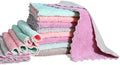 12 Pack Cleaning Cloth Kitchen Cloth, Dish Towels Super Absorbent Coral Velvet by MISSJOJIAY