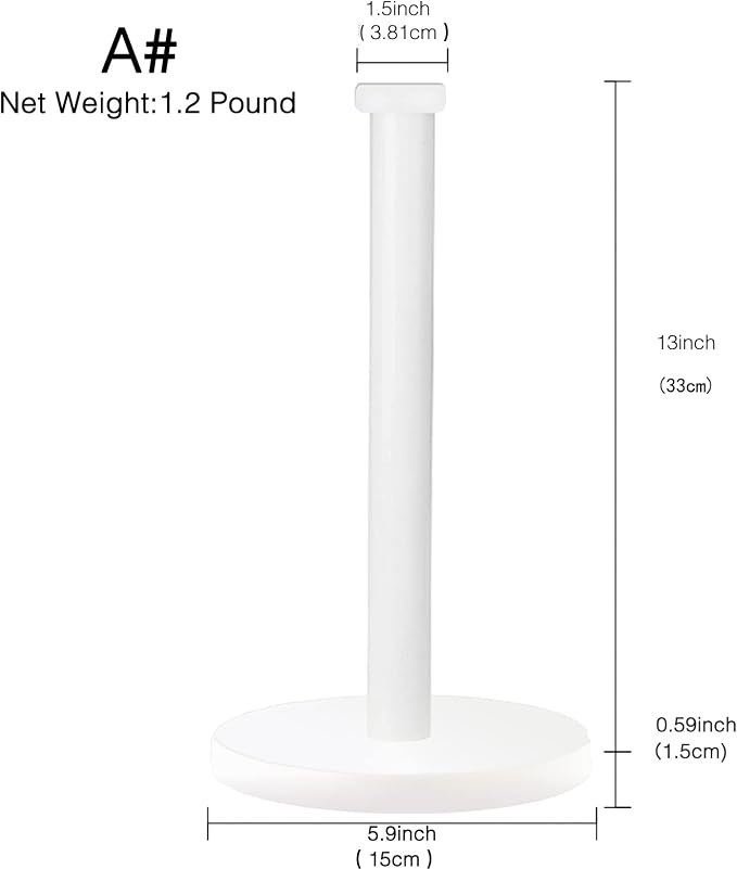 White Paper Towel Holder - Image 2
