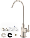 Hibbent Drinking Water Faucet for Bar and Kitchen Sink, Stainless Steel Reverse by Hibbent