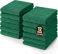 Homaxy 12 Pack Super Soft Absorbent Dish Towels, Dark Green by Homaxy