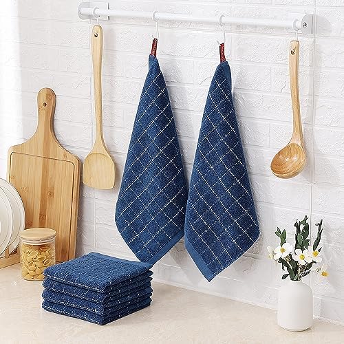Homaxy 100% Cotton Terry Kitchen Dish Cloths, 24 Pack - Image 6
