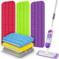 6 Pack Reusable Mop Pads Compatible by ILAVCOOL