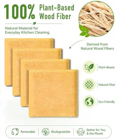 COOLMI Kitchen Dish Cloths, Easy-Rinse Dish Towels - Image 3