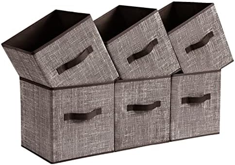 SONGMICS Storage Cubes, 11-Inch Foldable Closet Organizers by Unknown