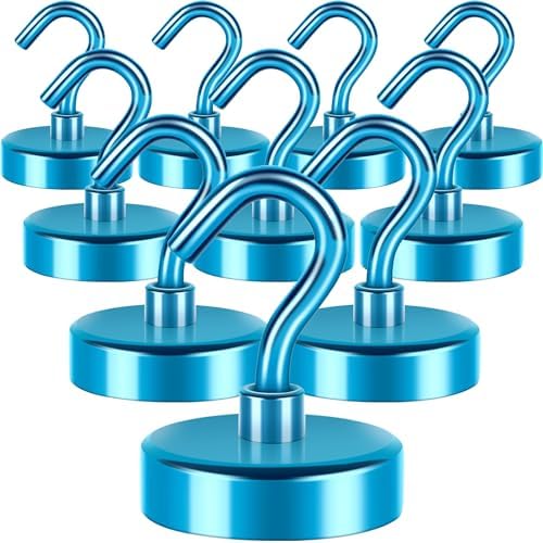 Neosmuk Magnetic Hooks, 85lb Heavy Duty, 10 Pack by Neosmuk