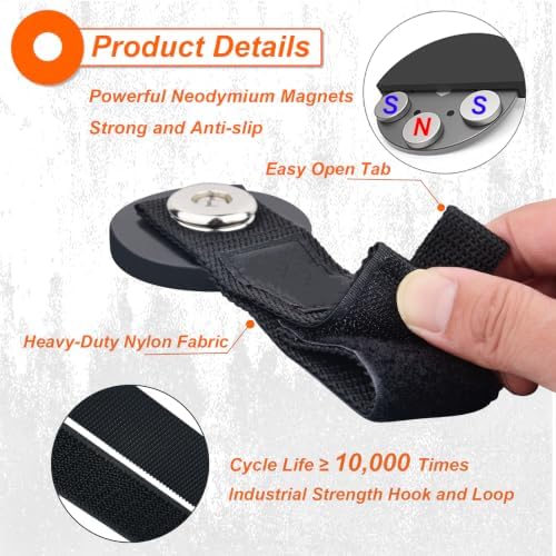 Strong Magnetic Hooks Strap, Heavy Duty Magnets Tool Holder - Image 5