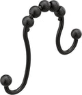 Moen Matte Black Shower Curtain Rings by Moen