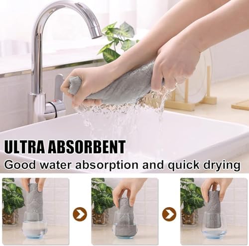Homaxy 18 Pack Super Soft Absorbent Dish Cloths - Image 3