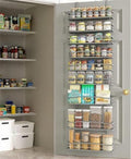 Moforoco Grey 9-Tier Over The Door Pantry Organizer, Pantry Organization and by MOFOROCO