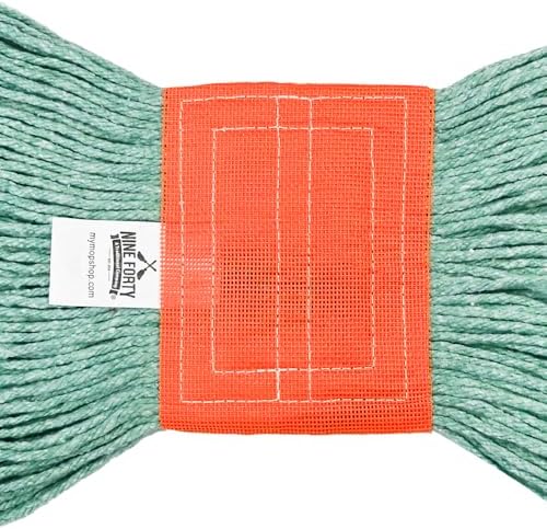 Nine Forty 2-Pack Industrial and Commercial-Grade Looped End Wet Mop Head Refill - Image 3