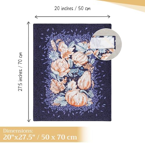 Maison d' Hermine Kitchen Towels Set of 3 Reusable 100% Cotton 27.50" x 20" - Image 4