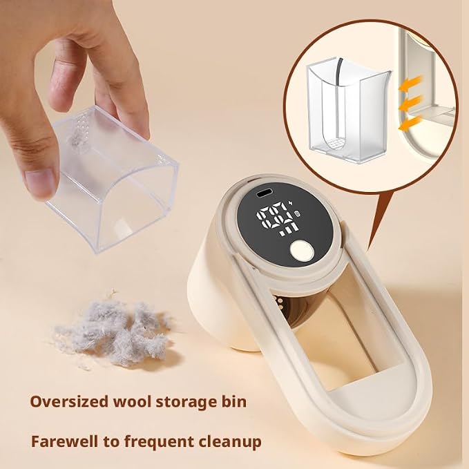 Rechargeable Fabric Shaver | Electric Lint Remover - Image 3