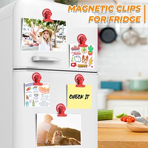 VNDUEEY 20 Pack Fridge Magnets Refrigerator Magnets, Strong Magnetic Clips - Image 2
