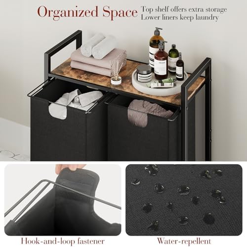 Kitstorack Laundry Basket Organizer, Laundry Hamper - Image 4