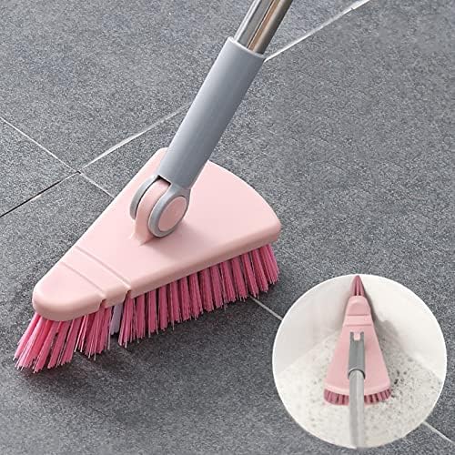 Cleaning Brush with Long Handle Floor Scrubbers by Lovskoo