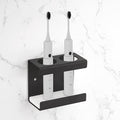 Adorila Electric Toothbrush Holder Wall Mount 2-Slot, Stainless Steel, Fits by Adorila