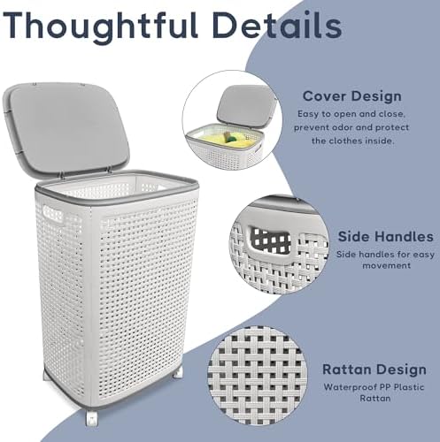 Sufdari 90L Laundry Basket - Image 6