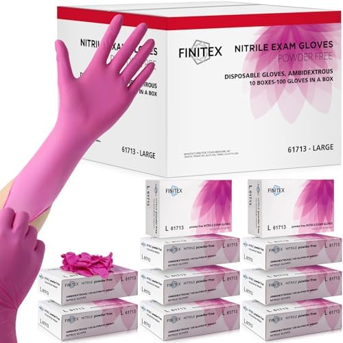 FINITEX Nitrile Disposable Latex-Free Gloves by FINITEX
