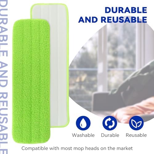 Replacement Mop Pads Fit for Rubbermaid Commercial 18" and 17" Mop - Image 7