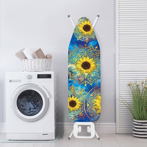 15x54 Inch Ironing Board Cover, Sunflower Printed Ironing Board Protector - Image 3