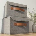 Decorative Linen Storage Boxes by ZICOTO