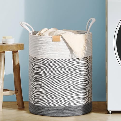 Nunsino Laundry Hamper 62L, Large Laundry Basket by Nunsino
