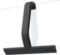 JustHang Shower Squeegee with Built-in Hook, 10-Inch Black | Award-Winning by dancemoon