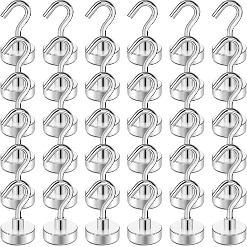 TRYMAG Magnetic Hooks for Cruise Cabins, 36 Pack by TRYMAGMagnets