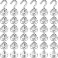 TRYMAG Magnetic Hooks for Cruise Cabins, 36 Pack by TRYMAGMagnets