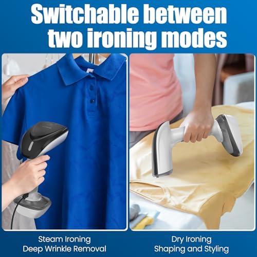 Powerful Handheld Fabric Steamer - 1800W - Image 5