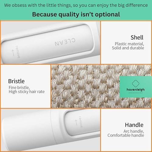 Reusable Lint Brushes for Pet Hair on Clothes & Soft Fabrics, Compact - Image 5