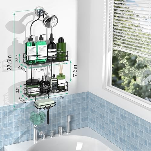 DAOYA Bathroom Shower Caddy Hanging - Image 6