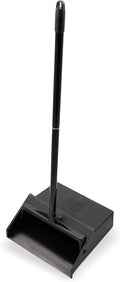 Sparta Upright Dust Pan with 30 Inch Two-Piece Handle, 12-Inch Pan, Serrated by CarlisleFoodServiceProducts