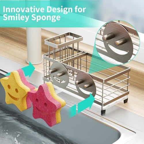 HapiRm Sink Caddy Sponge Holder - Image 2