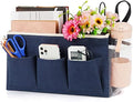 Lilithye Bedside Caddy, Bedside Storage Bag Hanging Organizer by Lilithye