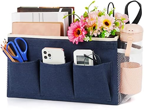 Lilithye Bedside Caddy, Bedside Storage Bag Hanging Organizer by Lilithye