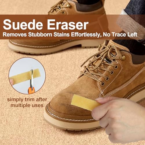 3Pcs Suede Shoe Brush and Eraser Kit - Image 5