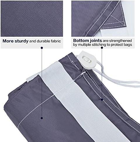 HOMEST 2 Pack XL Nylon Laundry Bag - Image 5