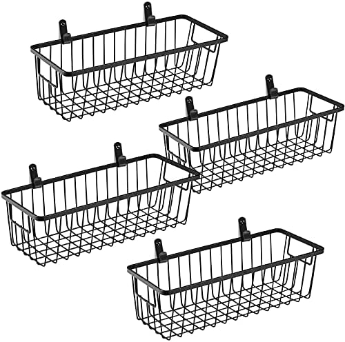 SheeChung Wall Hanging Baskets, Small Wire Basket by SheeChung